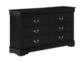 Crown Mark Furniture Louis Philip Dresser in Black image