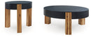Breenmore - Occasional Table Set (Set of 2) - Black / Natural