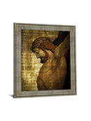 Somber Reverence - 28" x 34" Framed Wall Art