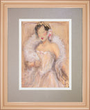 Stole My Heart I By Dupre - Framed Print Wall Art - Pink