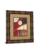 Circa Design Il By Joy Alldredge - Framed Print Wall Art - Red
