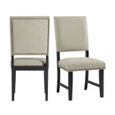 Maddox - Upholstered Side Chair (Set of 2) - Beige