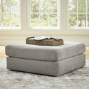 Avaliyah - Oversized Accent Ottoman - Ash
