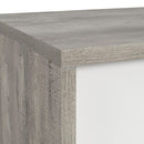 San Matteo - 2-Drawer Nightstand With USB - Gray