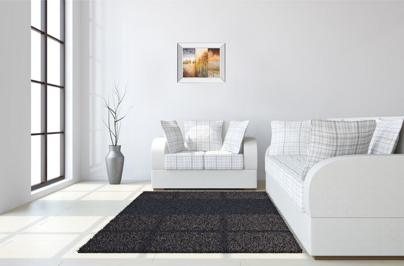 Lost In Trees Il By Michael Marcon - Mirror Framed Print Wall Art - Yellow