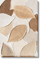 Textured Autumn Whimsy - 32" x 47" Framed Wall Art