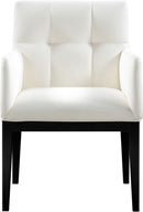 Adrian - Dining Arm Chair (Set of 2) - Black Legs