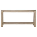 Solano - 64" Entryway Console Sofa Table - Weathered Mango
