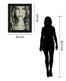 Blue Vision - 28" x 34" Framed Wall Art