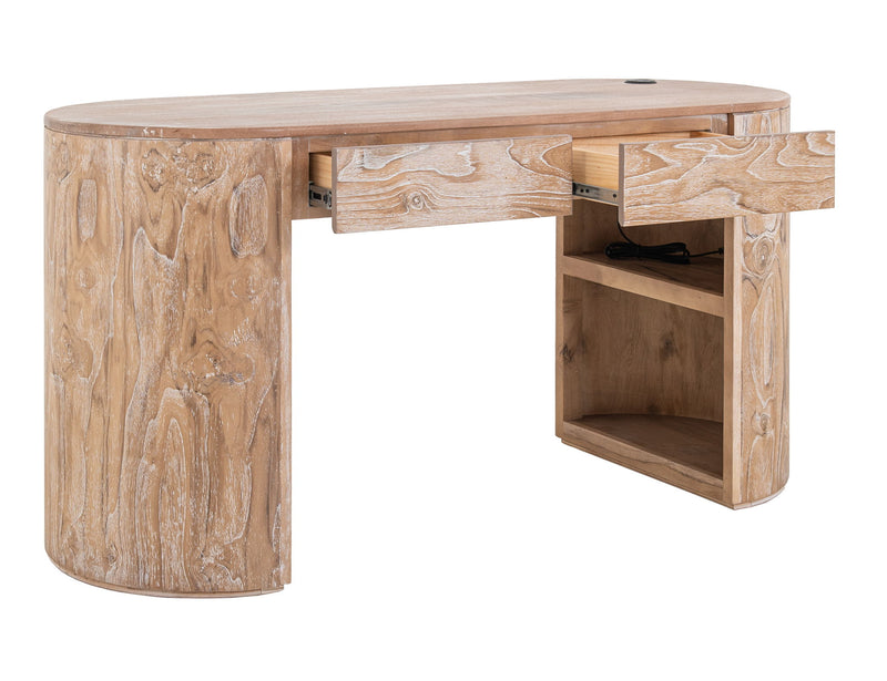 White Balam - Desk - Ivory White