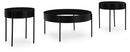 Ardoline - Occasional Table Set (Set of 3) - Black