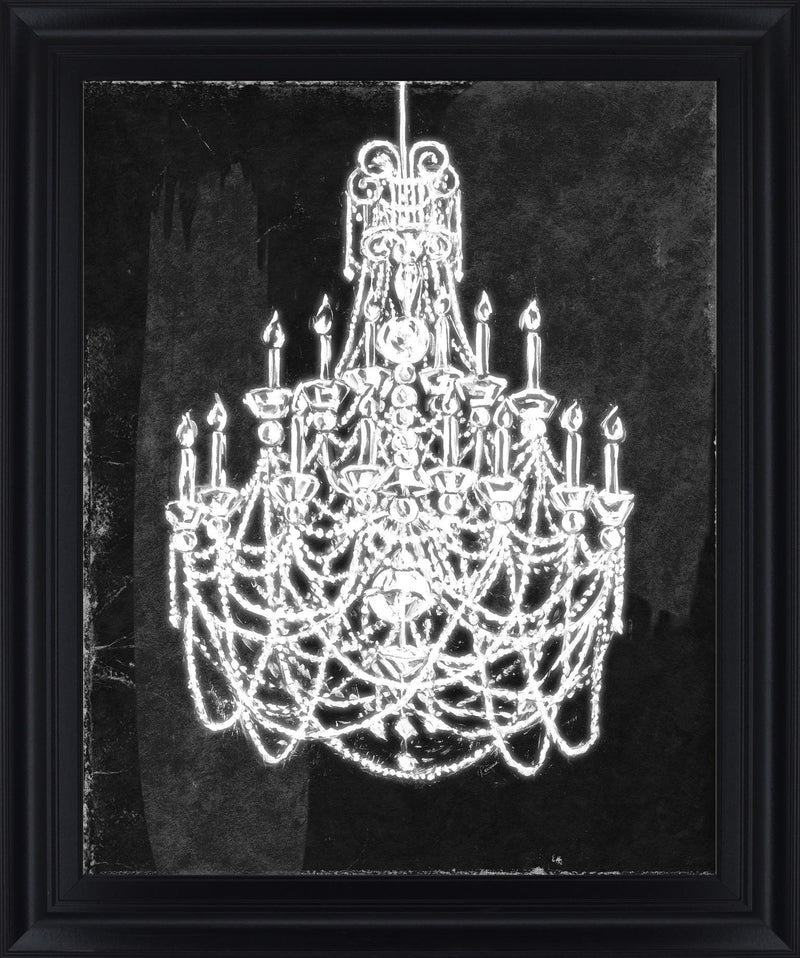 Luminous Elegance - 28" x 34" Framed Wall Art