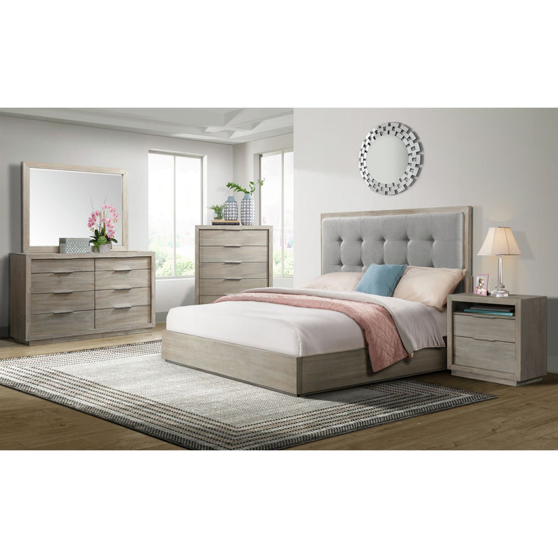 Arcadia - Dresser & Mirror Set - Gray