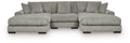 Lindyn Sectional with Double Chaise