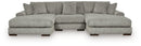 Lindyn Sectional with Double Chaise