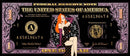 Opulent Diva Dollar - 28" x 63" Framed Wall Art