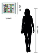 Converse By Staci Swider - Mirror Framed Print Wall Art - Purple