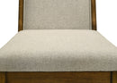 Hollister - Side Chair (Set of 2) - Gray / Dark Brown