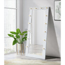Lindy - Floor Mirror - Glossy White