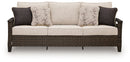 Monterey Point - Sofa With Cushion - Dark Brown