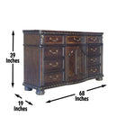 Monte Carlo - Dresser - Dark Brown
