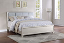 Omni - 5 Piece King Bedroom Set - Pearl Silver