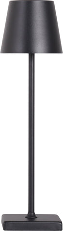 "Eclipse Aura I" Rechargeable LED Metal Accent Lamp (Set of 2) - Black