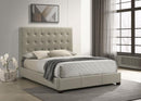 Medley - Genuine Leather Platform Bed