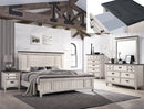 Crown Mark Sawyer Queen Panel Bed in Two-Toned image