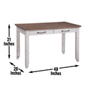 Bear Creek - Multi Function Table - White
