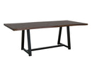 Walnut - Trestle Dining Table - Walnut Brown