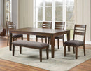 Steve Silver Stratford Side Chair in Walnut (Set of 2)