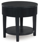 Marstream - Round End Table - Black