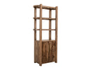 Balam - Pier With 2 Door And 3 Shelf - Light Brown - Austin's Furniture Depot (Austin,TX)