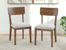 Tameride - Dining Upholstered Side Chair (Set of 2) - Brown