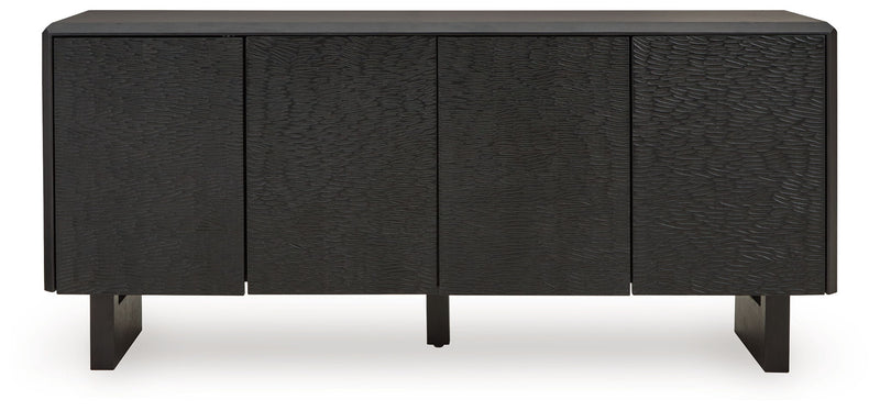 Farrelmore - Black - Accent Cabinet