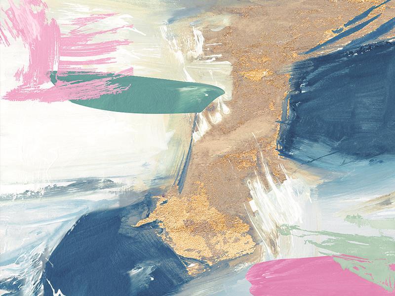 Bright Edge Of Summer By Susan Jill (Framed Small) - Blue