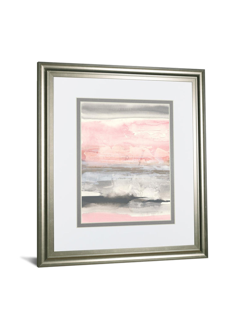 Charcoal And Blush II By Chris Paschke - Pink