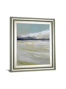 New Beginning By Fournier - Framed Print Wall Art - Blue