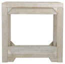 Fregine - Rectangular End Table - Whitewash
