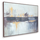 Gatesford - Wall Art - Blue / White / Tan