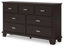 Covetown - Dresser - Dark Brown