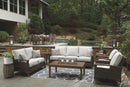 Paradise Trail - 3 Pc. - Lounge Set - Medium Brown