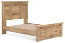 Makidern - Panel Storage Bed With Storage Footboard - Austin's Furniture Depot (Austin,TX)