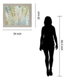 Whispering Blossoms - 28" x 34" Framed Wall Art