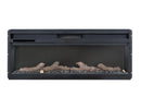 2 Drawer & 2 Door TV Stand 80" with Electric Fireplace Insert