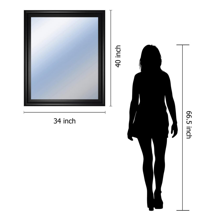 34x40 Decorative Framed Wall Mirror By Classy Art Promotional Mirror Frame