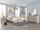 Crown Mark Furniture Jaylen Dresser Mirror in Gray image