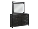 Crown Mark Furniture Kingsbury 9 Drawer Dresser in Black image