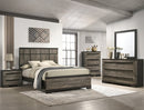 Crown Mark Furniture Remington Dresser Mirror in Brown image